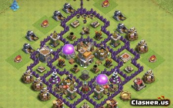 Town Hall 7 Base Layouts: Farming, War & Trophy Maps #8314