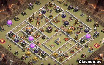 Top Clash of Clans Layouts: Town Hall 11 Bases & Maps #8386