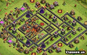 CoC Town Hall 10 Base Layouts: Home, War, and Trophy Maps #8410