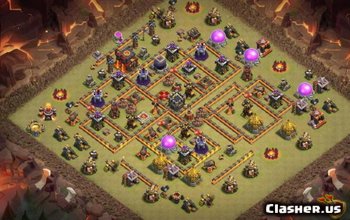 CoC Town Hall 10 Base Layouts & Maps - Copy Now! #8465