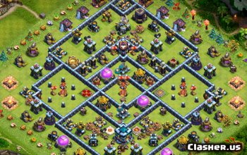 CoC Town Hall 13 Base Layouts: Home, War & Trophy Maps #8486