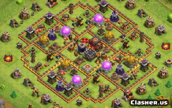 CoC Town Hall 10 Base Layouts: Home, Farming & Trophy Maps #8488