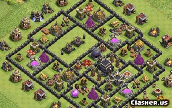 Town Hall 9 CoC Base Layouts: Farming & Trophy Maps #8507