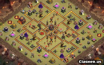 CoC Town Hall 10 Base Layouts & Maps - Copy Now! #8529