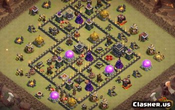 Town Hall 9 CoC Base Layouts: Maps for War & Trophies #8595