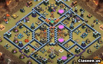 CoC Town Hall 14 Base Layouts: Maps for War & Farming #8770