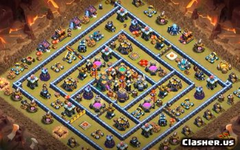 Town Hall 14 CoC Base Layouts: Home, War & Trophy Maps #8777