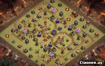 CoC Town Hall 10 Base Layouts & Maps | Copy Now! #8784