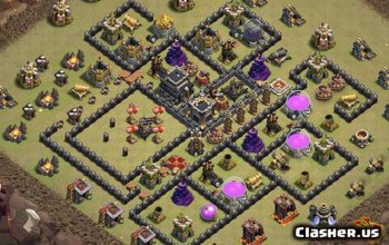 CoC Town Hall 9 Base Layouts & Maps - Copy Now! #8799