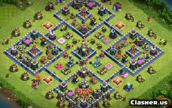 CoC Town Hall 14 Layouts: Farming, Trophy & War Bases #8821