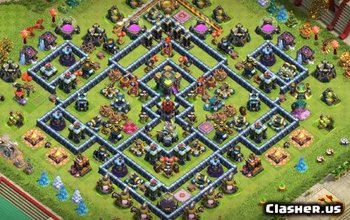CoC Town Hall 14 Base Layouts: Home, War & Trophy Maps #8826