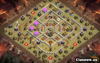 Top CoC Town Hall 11 Base Layouts & Maps - Home, War, Trophy #8860