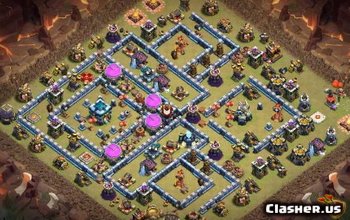 CoC Town Hall 13 Base Layouts: Home, War & Trophy Maps #8862