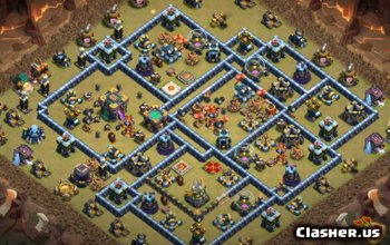 CoC Town Hall 14 Base Layouts: Home, War & Trophy Maps #8873