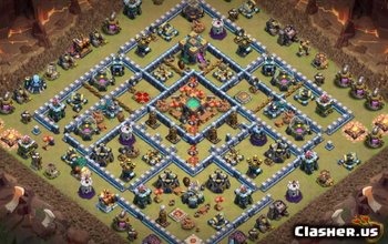 CoC Town Hall 14 Base Layouts: Home, War & Trophy Maps #8890