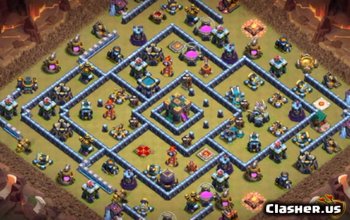 CoC Town Hall 14 Base Layouts: War, Trophy & Home Maps #8926