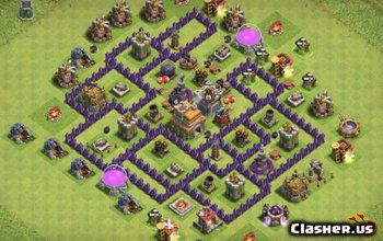 CoC Town Hall 7 Base Layouts: Home, War & Trophy Maps #8956