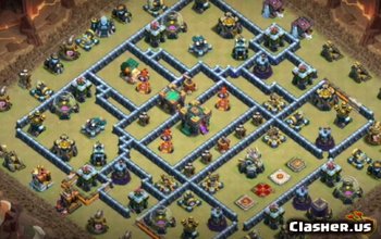 CoC Town Hall 14 Base Layouts & Maps: War, Trophy, Home #8975