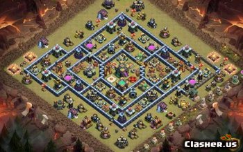CoC Town Hall 14 Base Layouts: Home, War, & Trophy Maps #9046