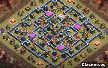 CoC Town Hall 14 Base Layouts: War, Trophy, Farming Maps #9098
