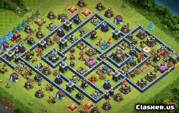 CoC Town Hall 14 Base Layouts: War, Trophy & Home Maps #9135