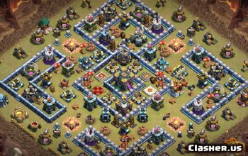 CoC Town Hall 14 Layouts: Home, War & Trophy Bases #9140