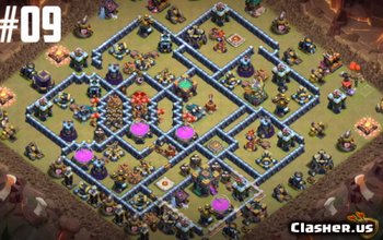 CoC Town Hall 14 Base Layouts: Town Hall, War & Trophy Maps #9169