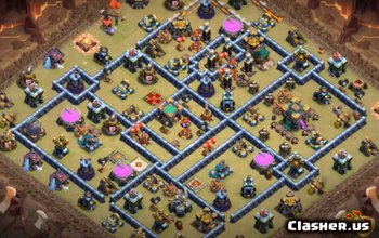 CoC Town Hall 14 Base Layouts: Home, War & Trophy Maps #9318
