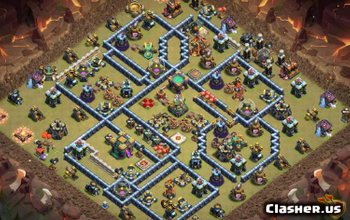 Best CoC Town Hall 14 Base Layouts & Maps for War & Trophies #9383
