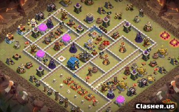 CoC Town Hall 12 Base Layouts: Home, War & Trophy Maps #9488