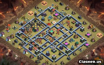 CoC Town Hall 14 Base Layouts: War, Trophy & Home Village #9518