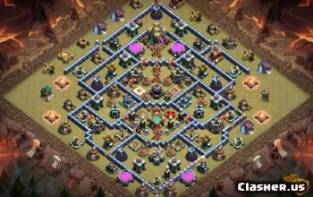 CoC Town Hall 14 Base Layouts: Home, War & Trophy Maps #9548