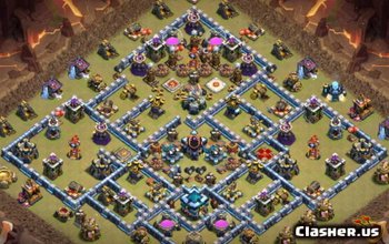 Town Hall 11 - CoC Base Maps Links - Clash of Clans | Clasher.us