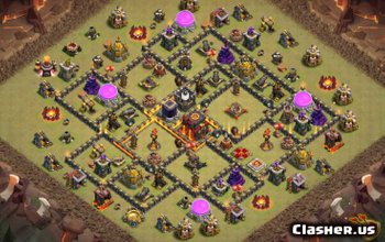CoC Town Hall 10 Base Layouts: Home, War & Trophy Maps #10024