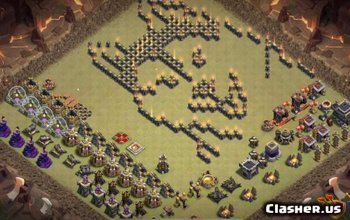 Best CoC Town Hall 9 Base Layouts & Maps for Home Village #10254