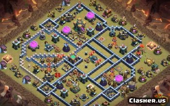 CoC Town Hall 14 Base Layouts: War, Trophy & Home Maps #10444