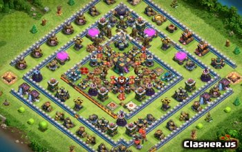 Best CoC Town Hall 14 Base Layouts & Maps for Farming & Trophies #10559