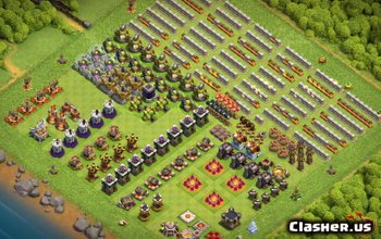 CoC Town Hall 11 Base Layouts: Farming & Trophy Maps #10589