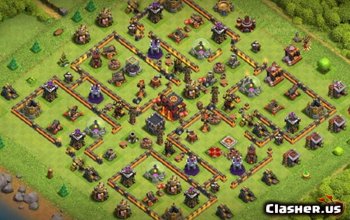 CoC Town Hall 10 Base Layouts: War, Trophy & Home Maps #10785