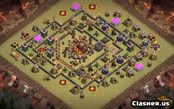 CoC Town Hall 10 Base Layouts: Home, War & Trophy Maps #11005