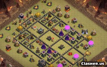 CoC Town Hall 9 Base Layouts: Links for Home & War Maps #11062