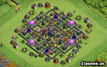 Top CoC Town Hall 9 Base Layouts: Farming & Trophy Maps #11063