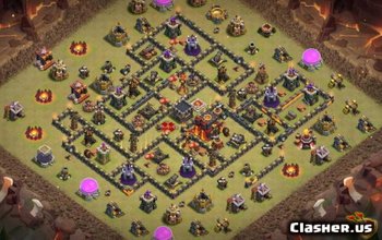CoC Town Hall 10 Base Layouts: Home, War & Trophy Maps #11101