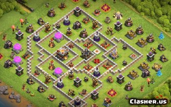 Top CoC Town Hall 11 Base Layouts & Maps for War & Trophies #11227
