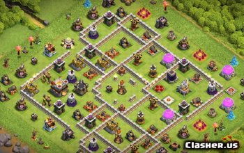 CoC Town Hall 11 Base Layouts: Home, War & Trophy Maps #11245