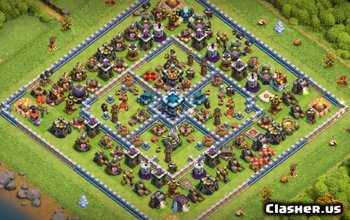 CoC Town Hall 13: Base Layouts & Maps for Home & War #11323