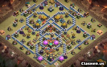 CoC Town Hall 14 Base Layouts: Home, War & Trophy Maps #11487