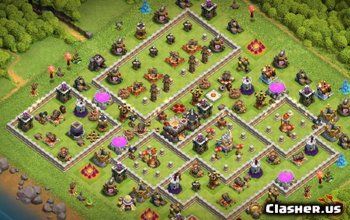 CoC Town Hall 11 Base Layouts: War, Trophy & Home Maps #11643
