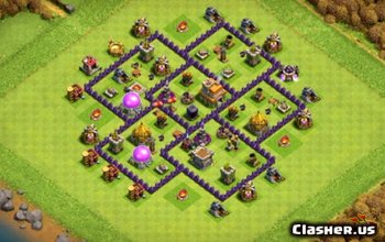 CoC Town Hall 7 Base Layouts: Home, War & Trophy Maps #11957