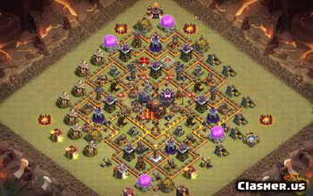 CoC Town Hall 10 Base Layouts: Farming & Trophy Maps #12027